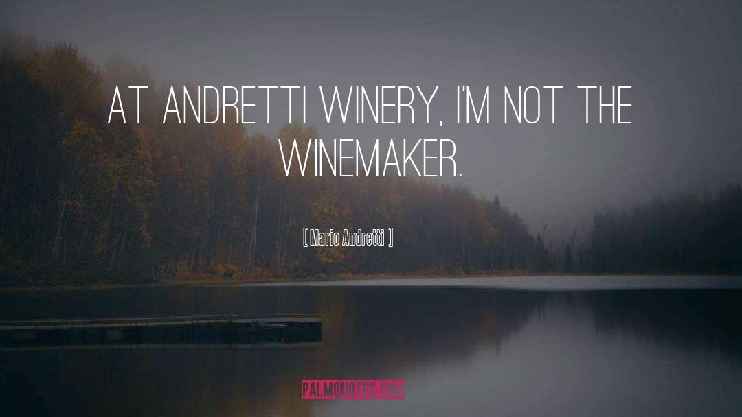 Blendings Winery quotes by Mario Andretti