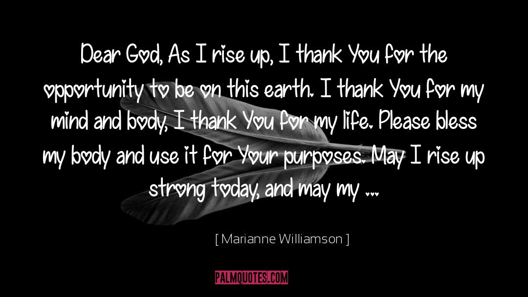 Bless quotes by Marianne Williamson