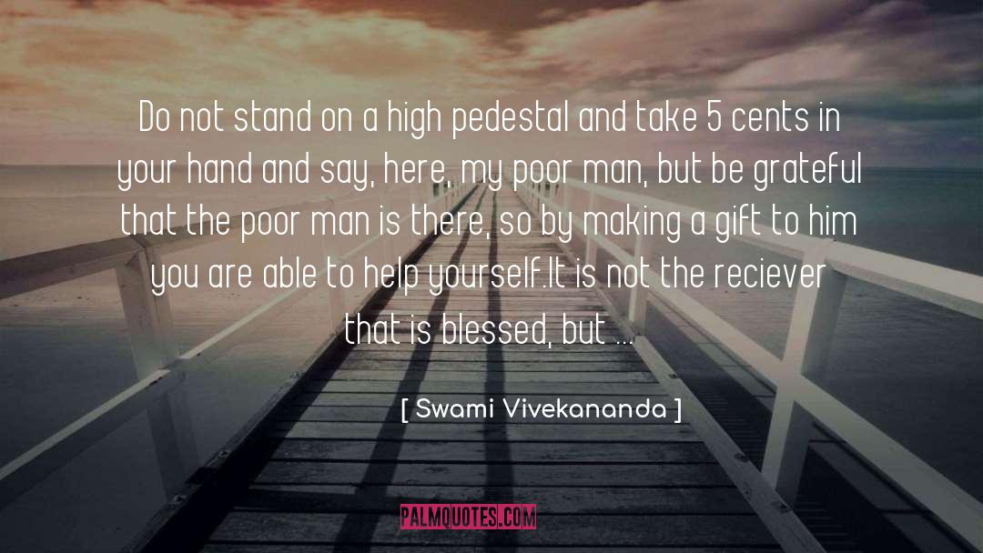 Blessed Are The quotes by Swami Vivekananda