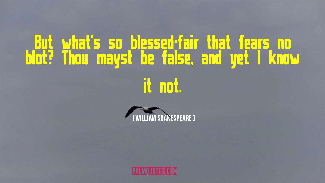 Blessed Conchita quotes by William Shakespeare