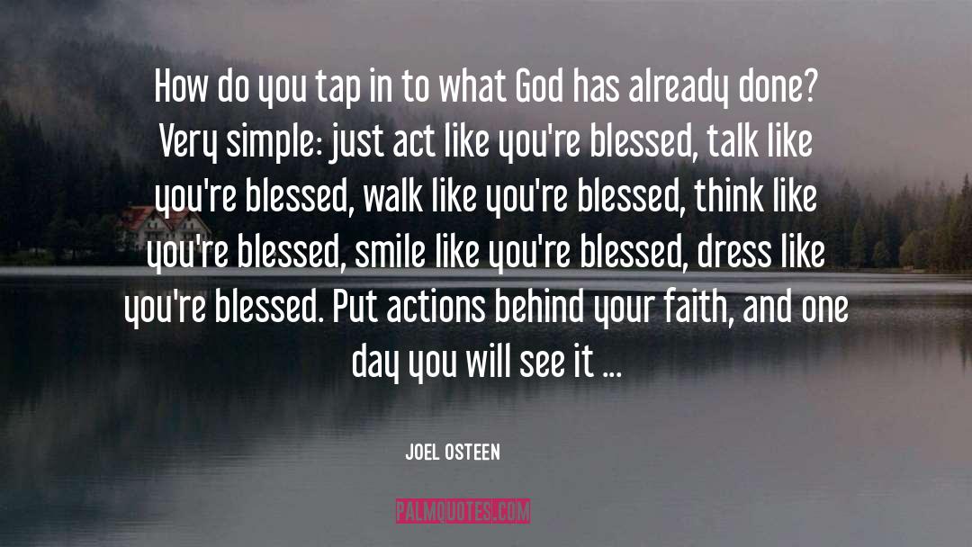 Blessed Conchita quotes by Joel Osteen