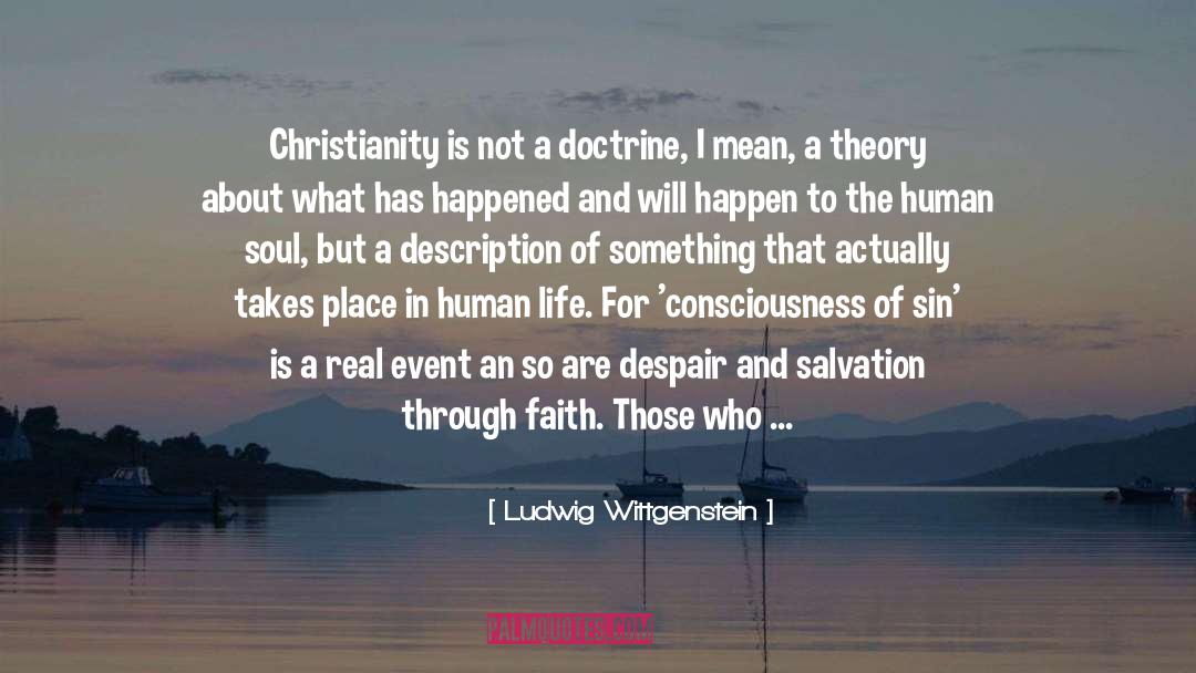 Blessed Event quotes by Ludwig Wittgenstein