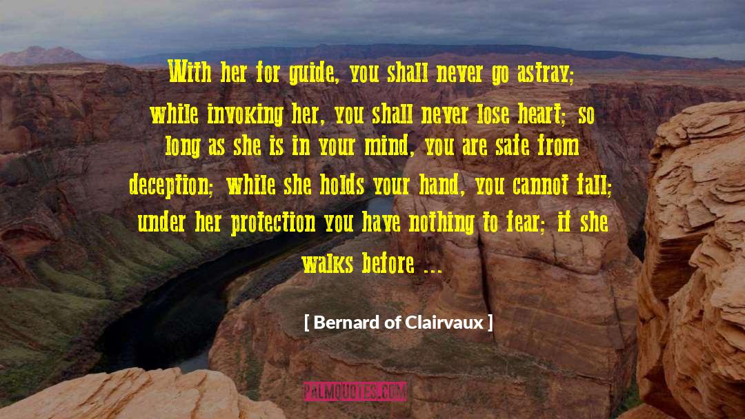 Blessed Mother quotes by Bernard Of Clairvaux