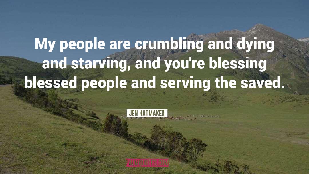 Blessed quotes by Jen Hatmaker