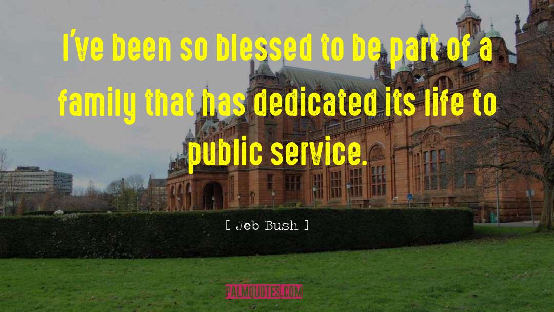 Blessed Sacrament quotes by Jeb Bush