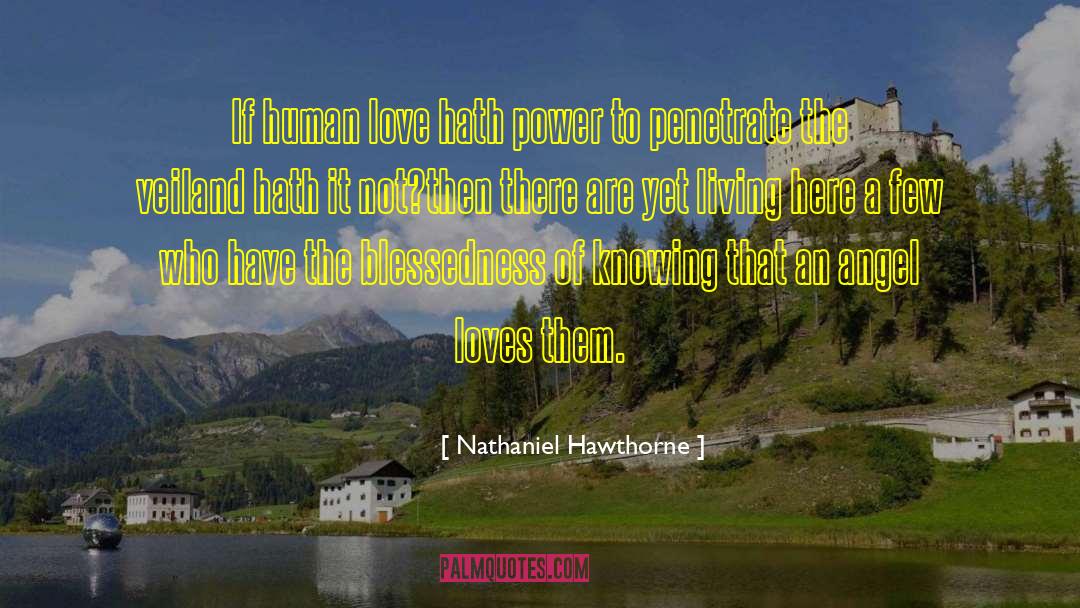 Blessedness quotes by Nathaniel Hawthorne