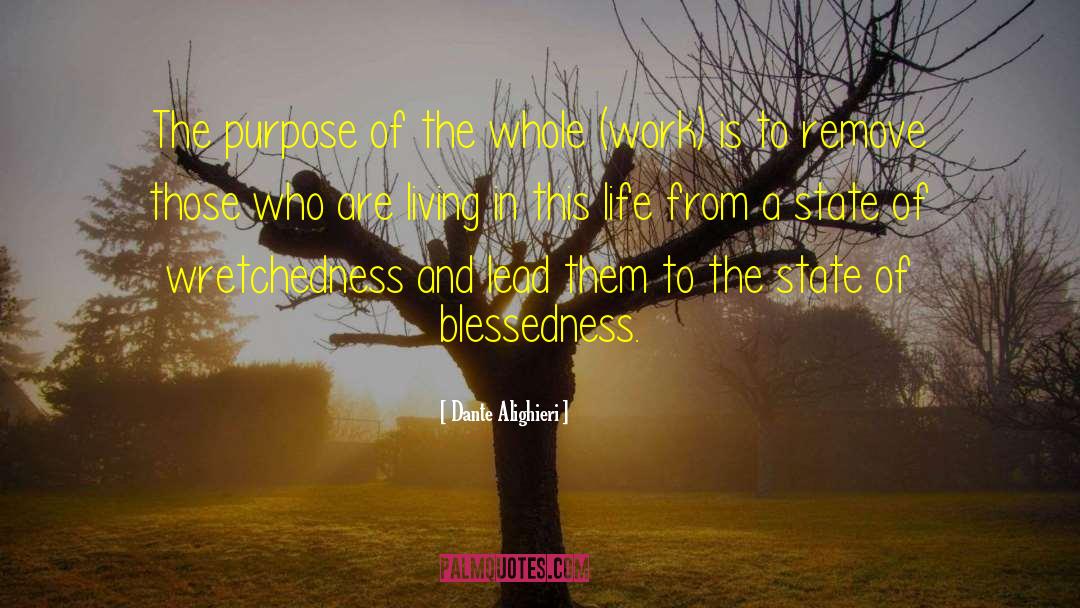 Blessedness quotes by Dante Alighieri