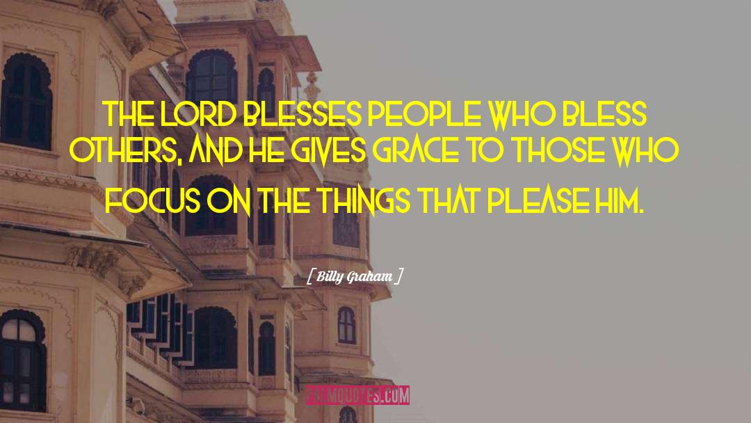 Blesses quotes by Billy Graham