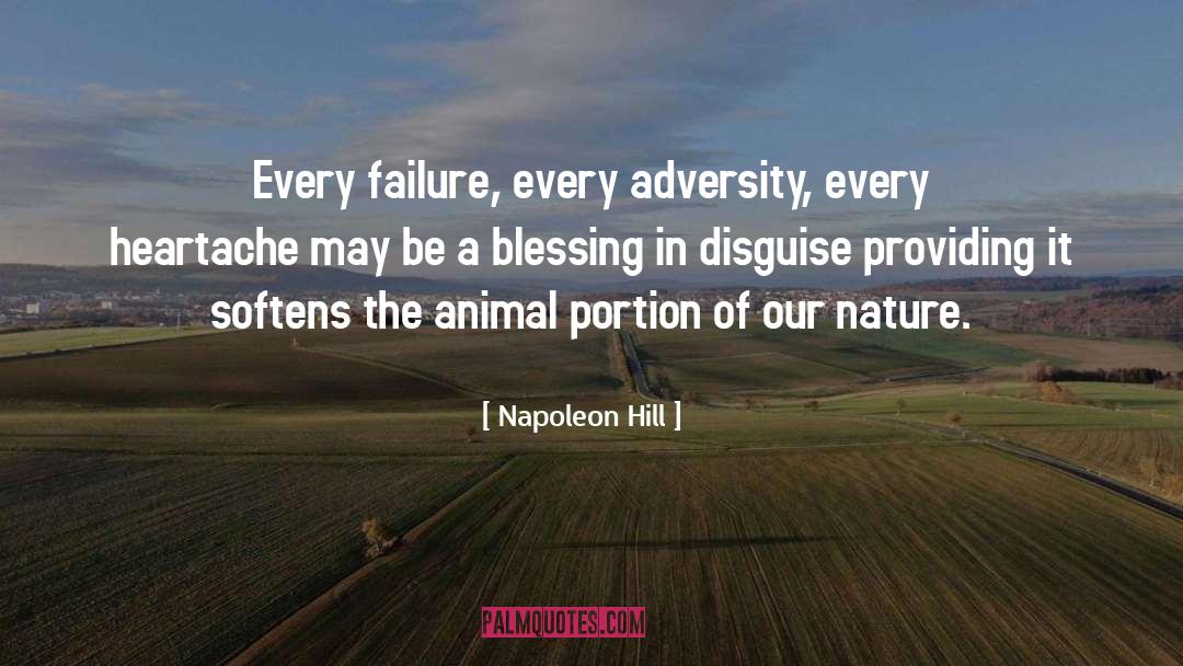 Blessing quotes by Napoleon Hill