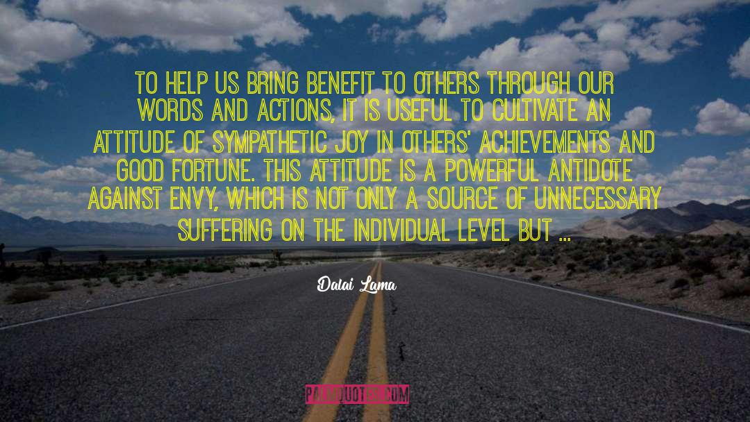 Blessing To Others quotes by Dalai Lama