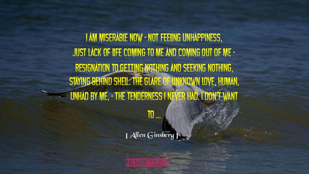 Blessing Unknown quotes by Allen Ginsberg