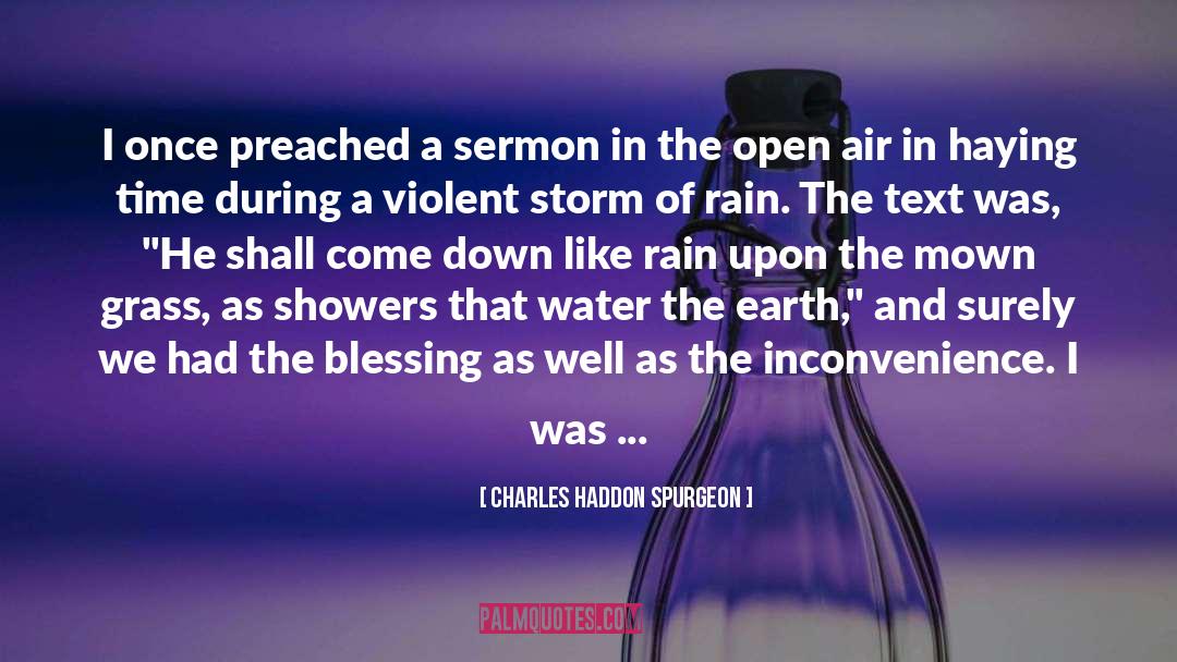 Blessing Unknown quotes by Charles Haddon Spurgeon