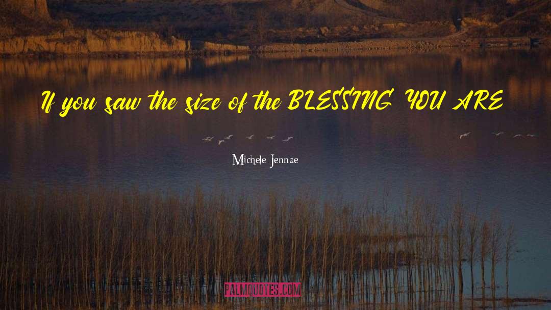 Blessing You quotes by Michele Jennae