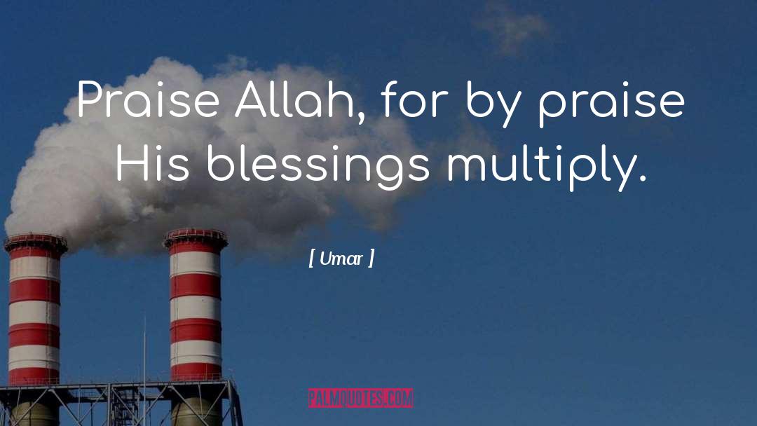 Blessing You quotes by Umar