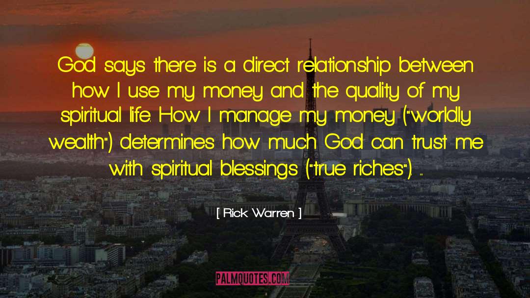 Blessings And Trials quotes by Rick Warren