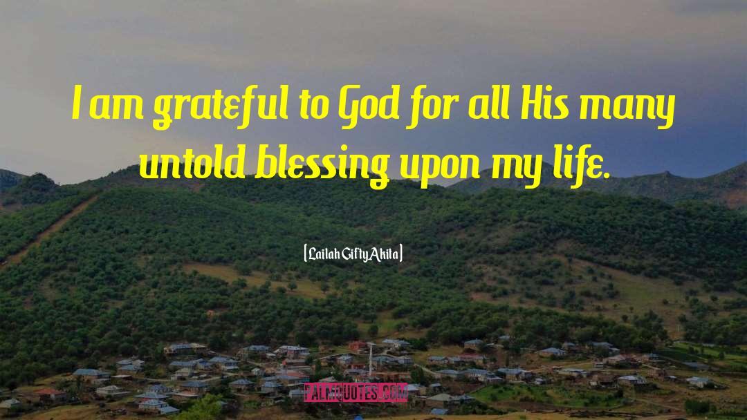 Blessings In Disguise quotes by Lailah GiftyAkita