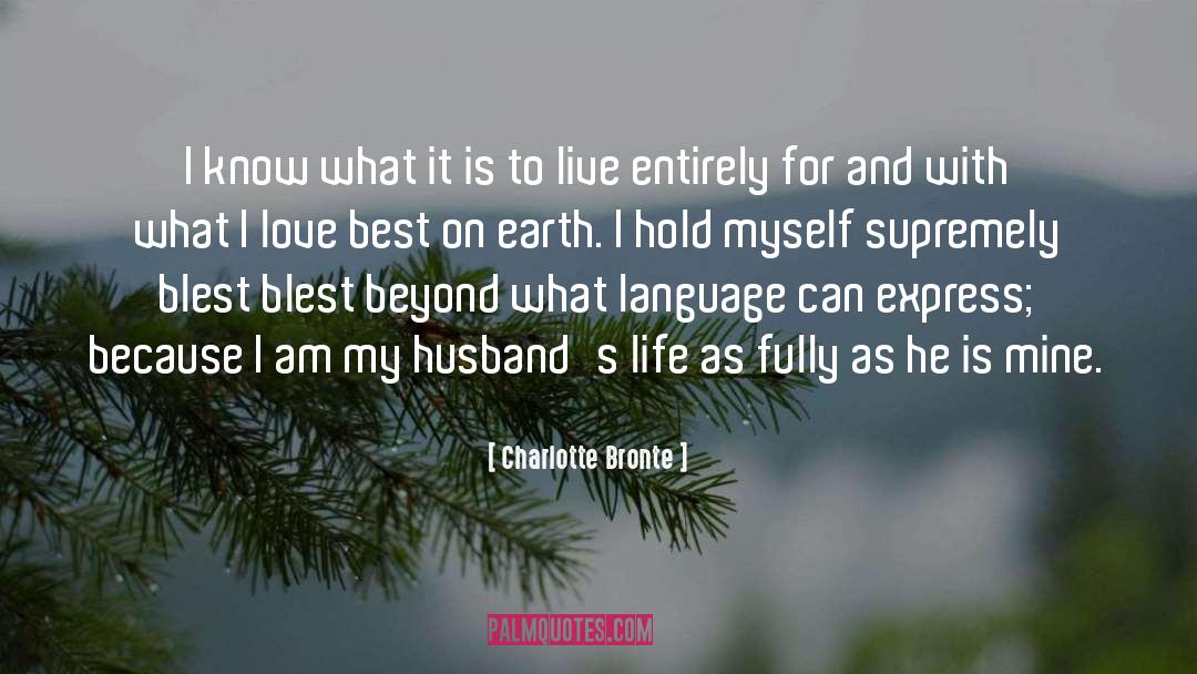 Blest quotes by Charlotte Bronte