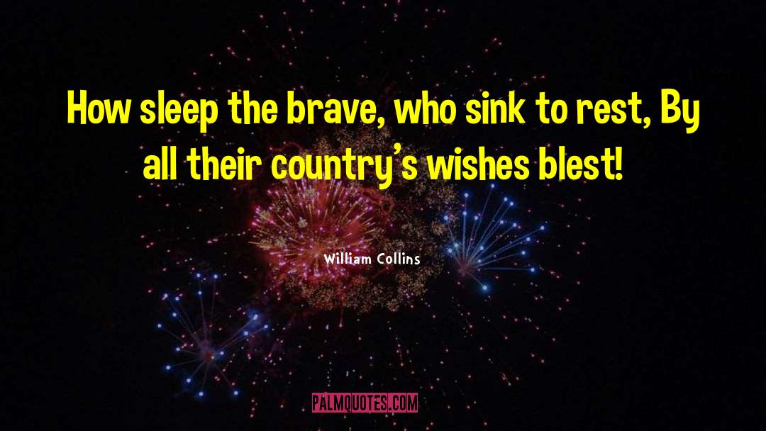 Blest quotes by William Collins