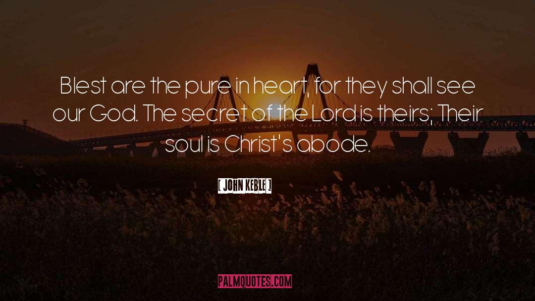 Blest quotes by John Keble