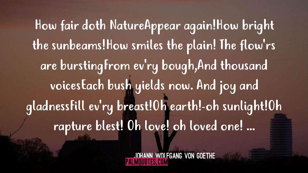 Blest quotes by Johann Wolfgang Von Goethe