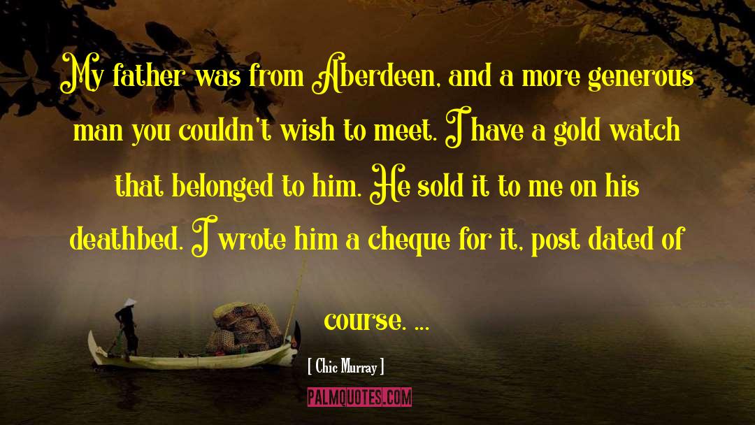 Blether Aberdeen quotes by Chic Murray