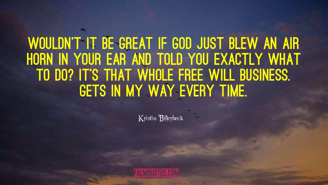 Blew quotes by Kristin Billerbeck