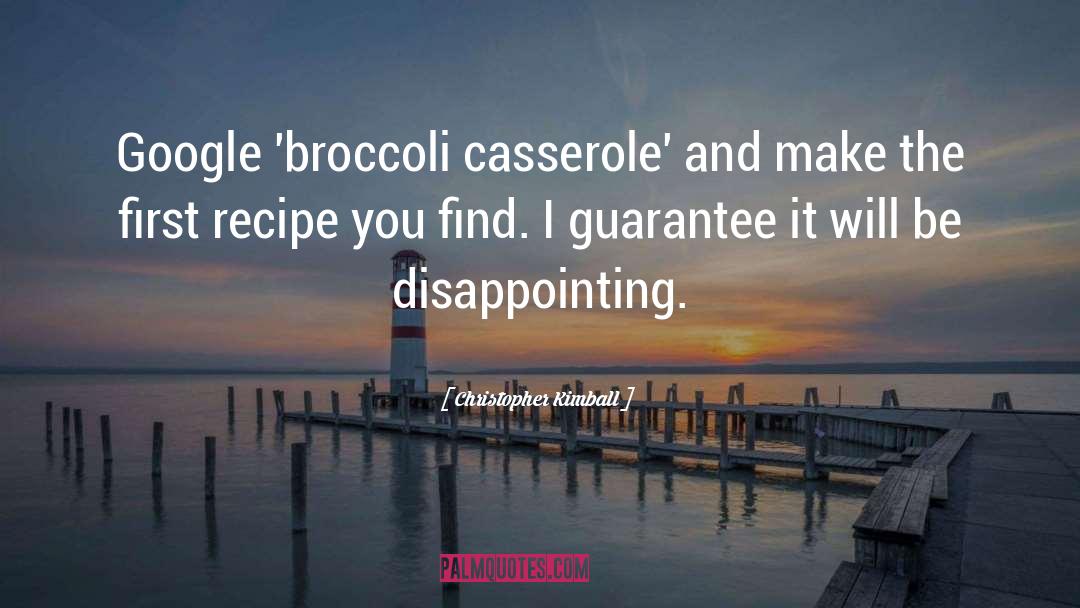 Blewitt Recipe quotes by Christopher Kimball