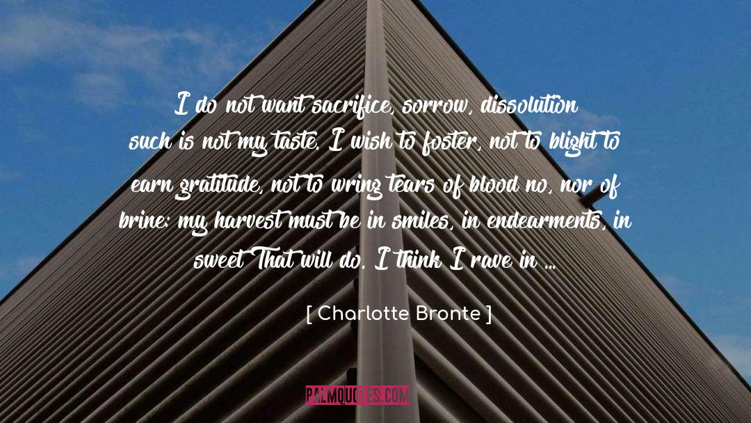 Blight quotes by Charlotte Bronte