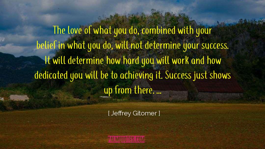 Blind Belief quotes by Jeffrey Gitomer