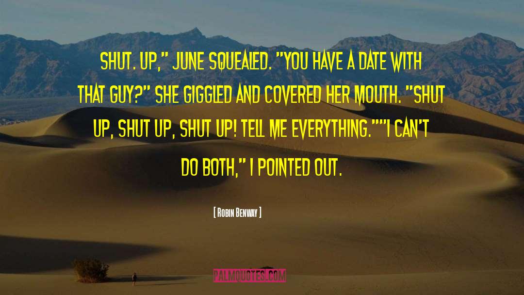 Blind Date quotes by Robin Benway