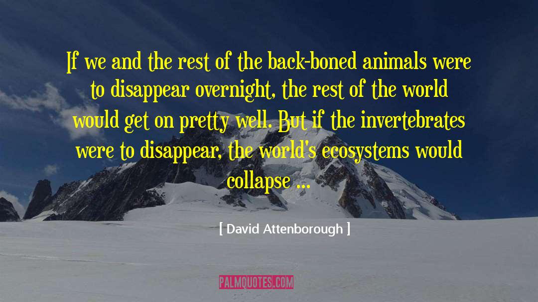 Blind Deaf Mime Zoo Animal World quotes by David Attenborough