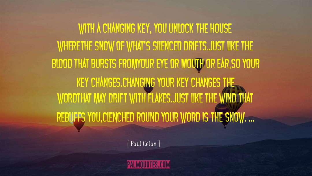 Blind Eye quotes by Paul Celan