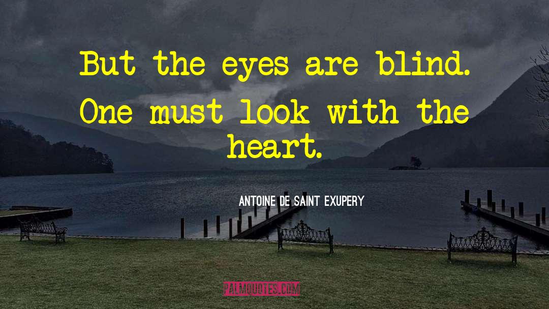 Blind Justice quotes by Antoine De Saint Exupery