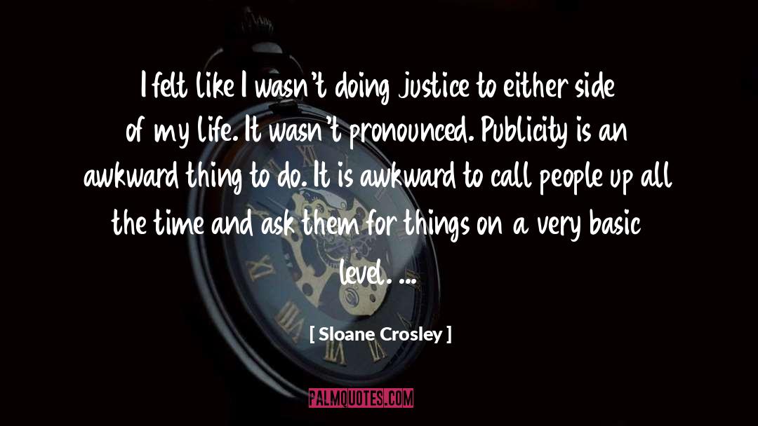 Blind Justice quotes by Sloane Crosley