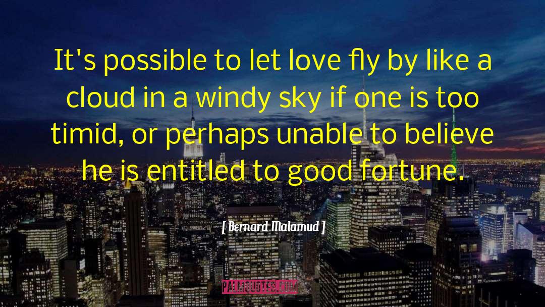 Blind Love quotes by Bernard Malamud