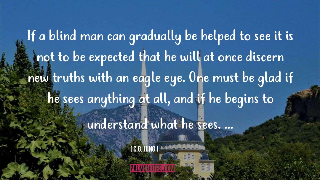 Blind Man quotes by C.G. Jung