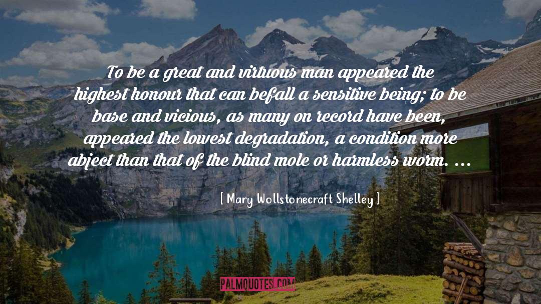 Blind quotes by Mary Wollstonecraft Shelley