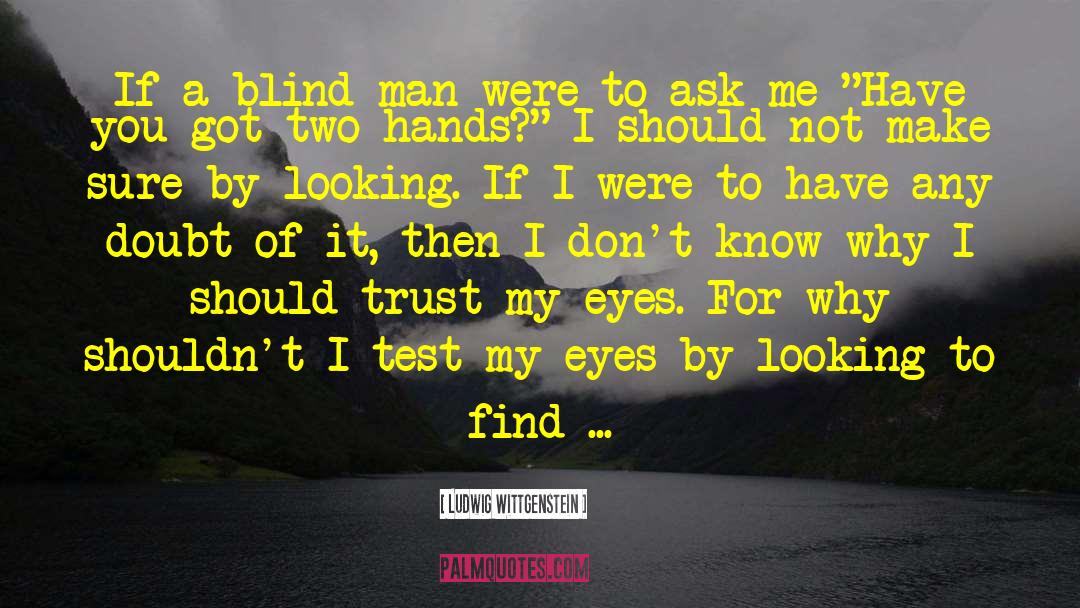 Blind Side quotes by Ludwig Wittgenstein