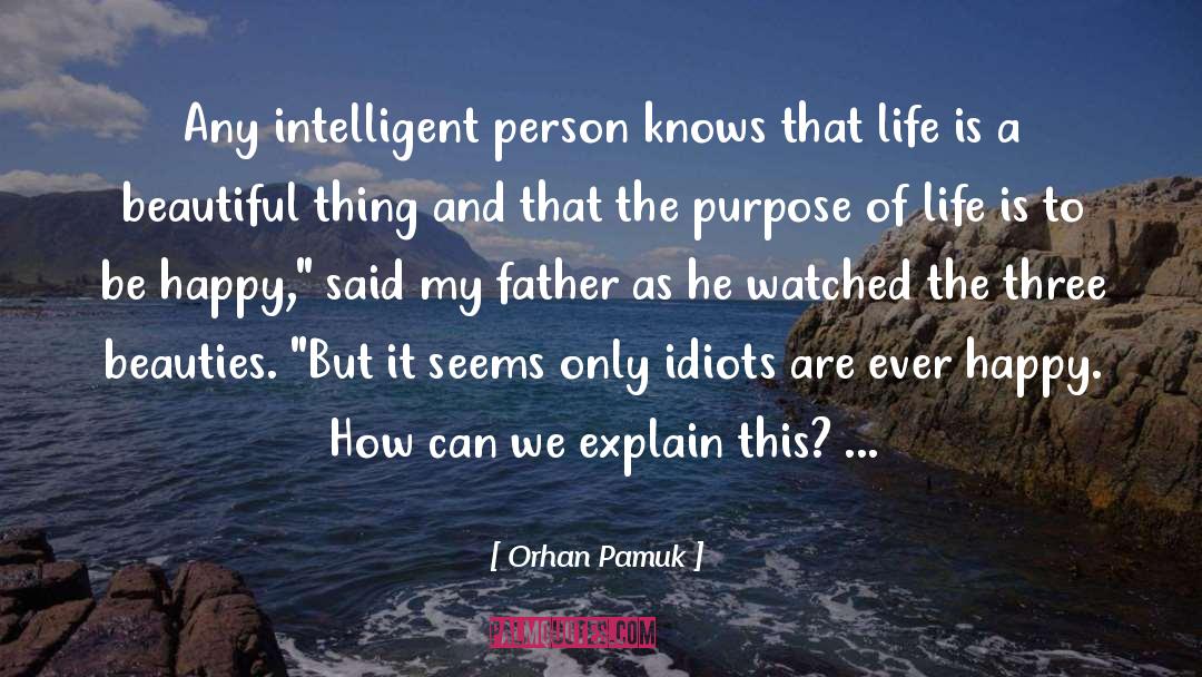 Blind To The Beauties Of Life quotes by Orhan Pamuk