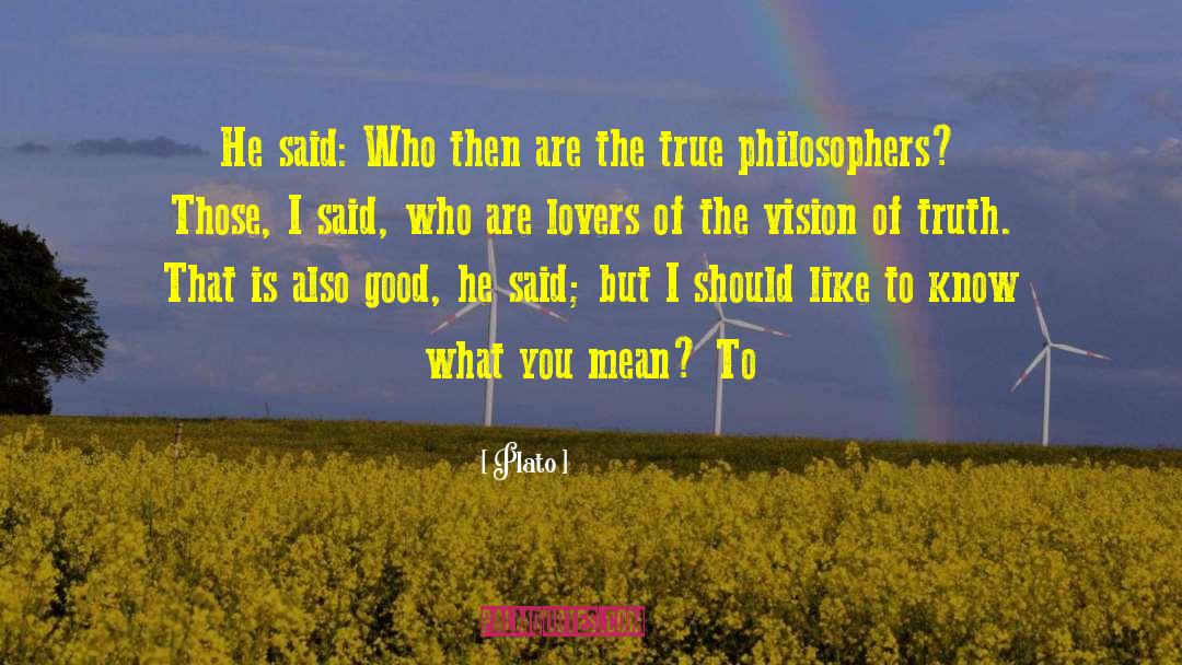 Blind Vision quotes by Plato