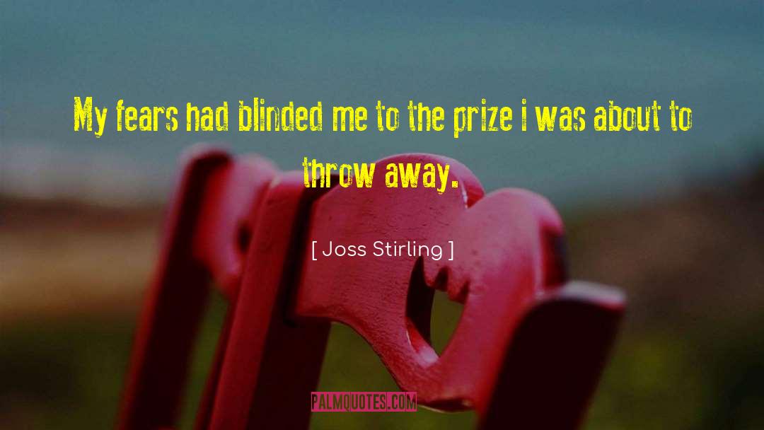 Blinded quotes by Joss Stirling