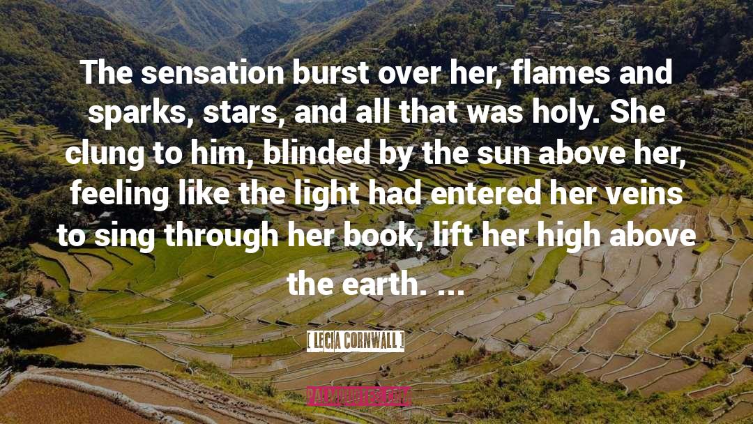 Blinded quotes by Lecia Cornwall