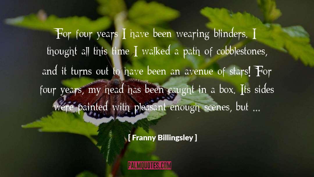 Blinders quotes by Franny Billingsley