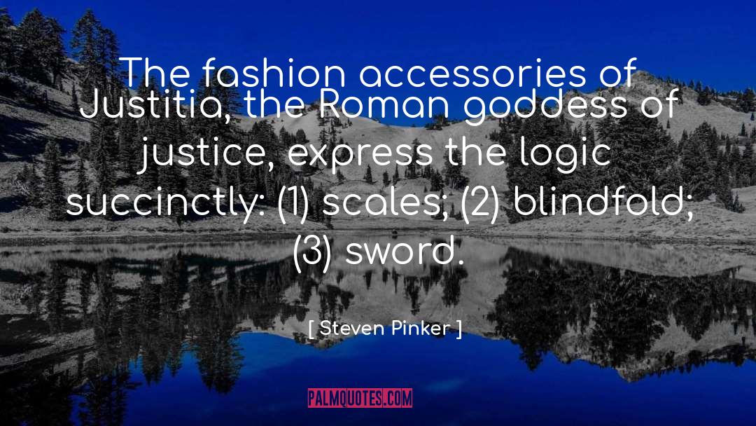 Blindfold quotes by Steven Pinker