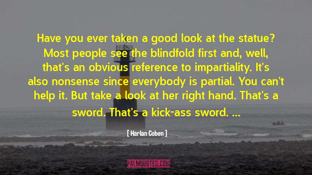 Blindfold quotes by Harlan Coben