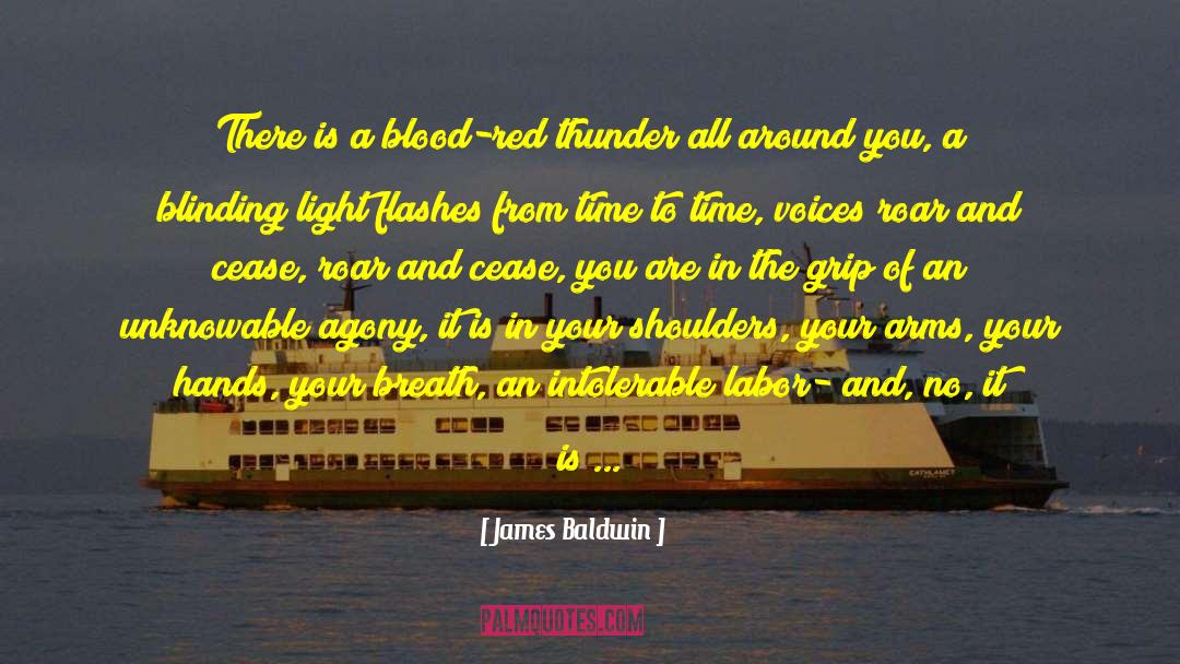 Blinding Light quotes by James Baldwin