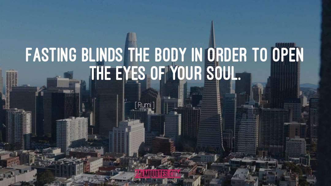 Blinds quotes by Rumi
