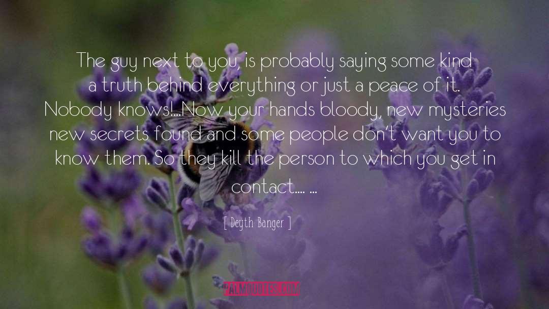 Blindspot Season 3 quotes by Deyth Banger