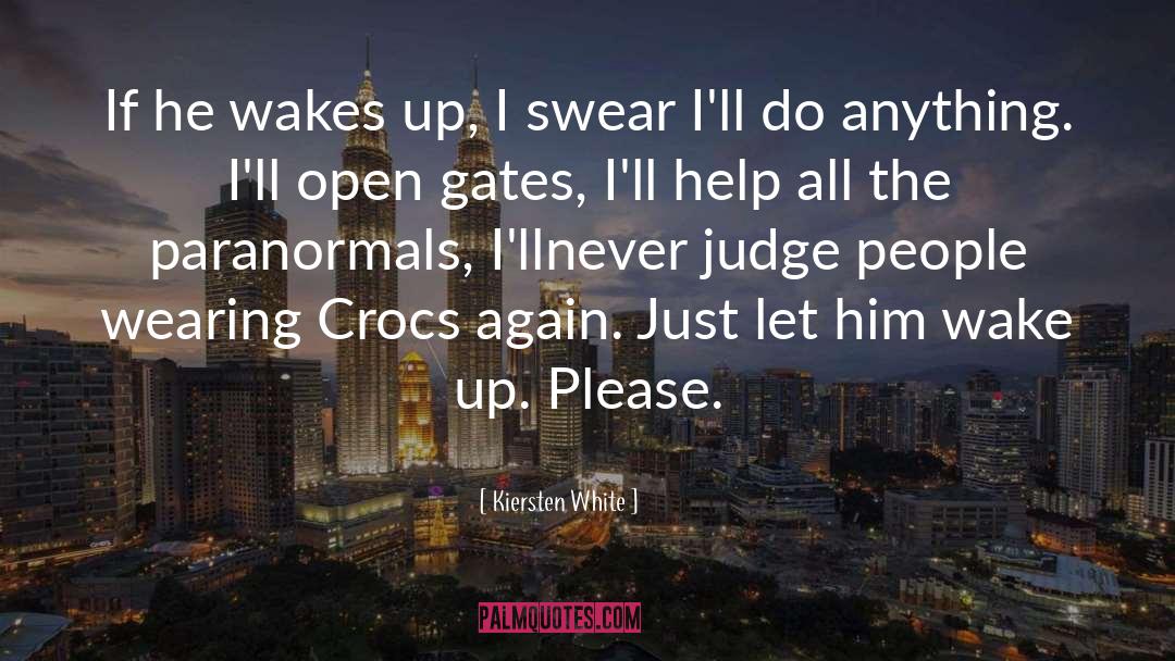 Blinged Out Crocs quotes by Kiersten White