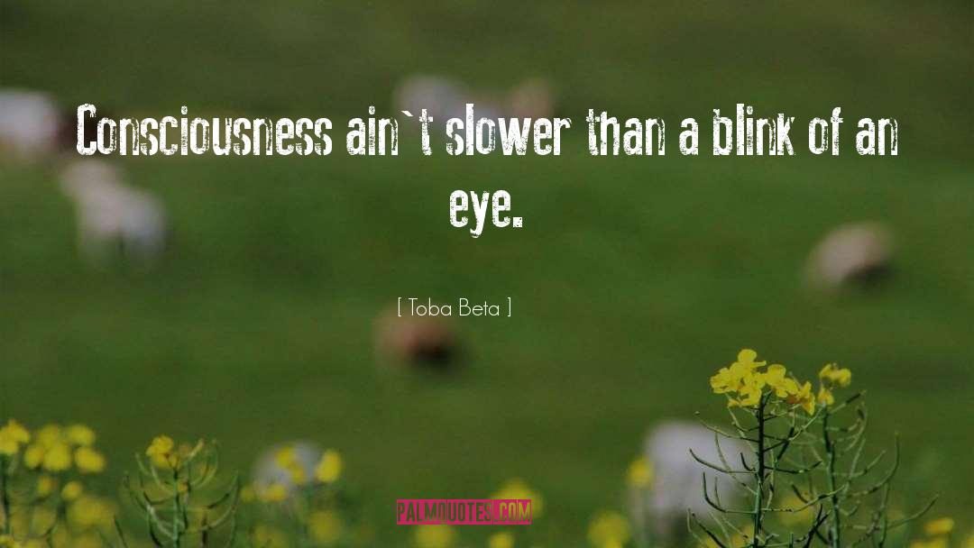 Blink Of An Eye quotes by Toba Beta